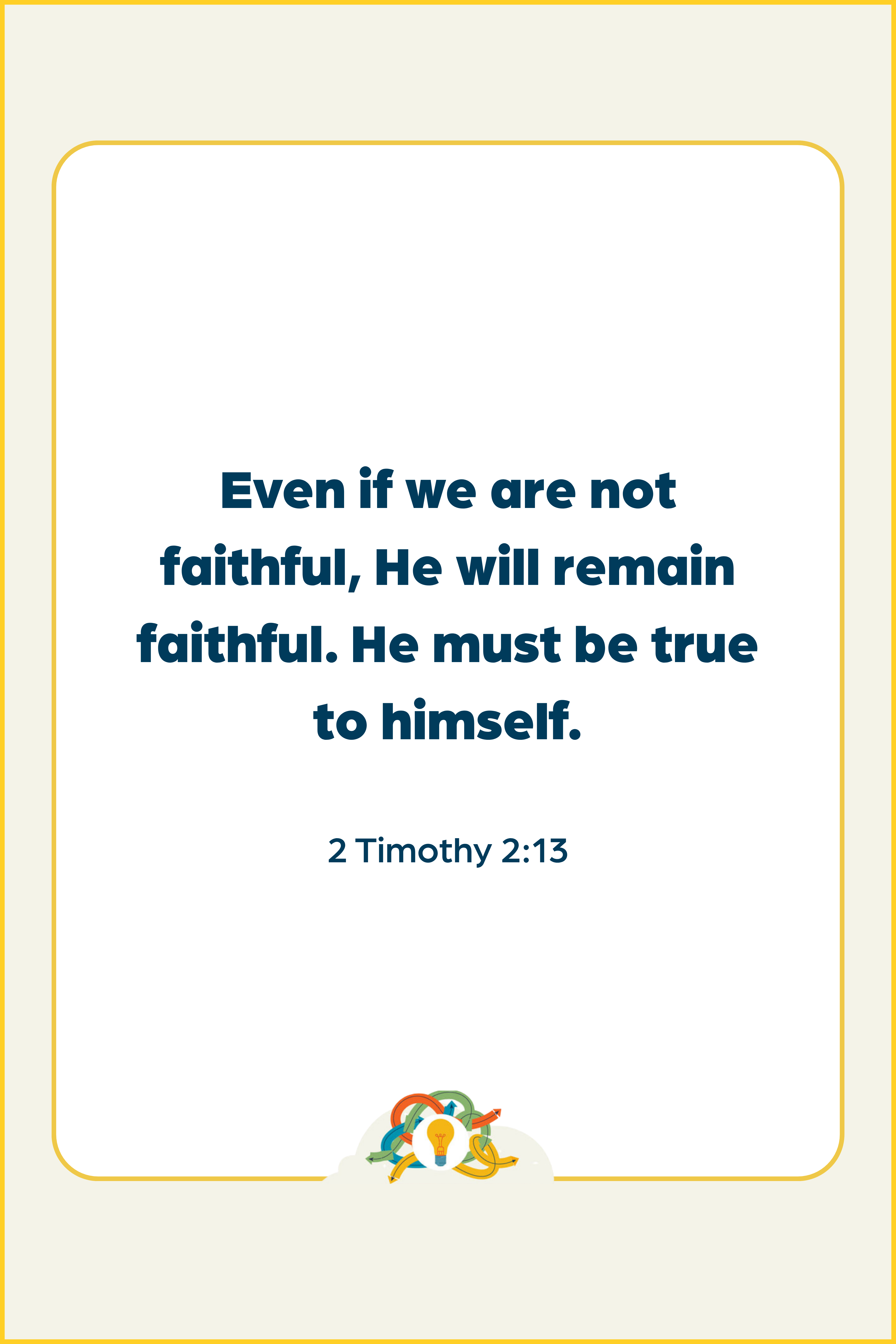 2 Timothy 2:13 Bible verse
