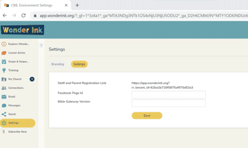 web page image