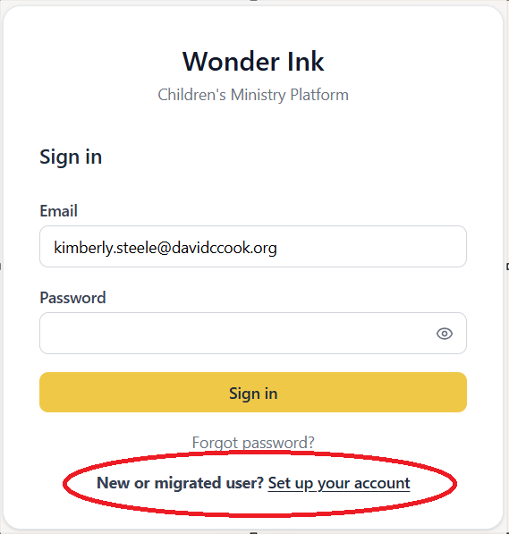 wonder ink 2.0 login